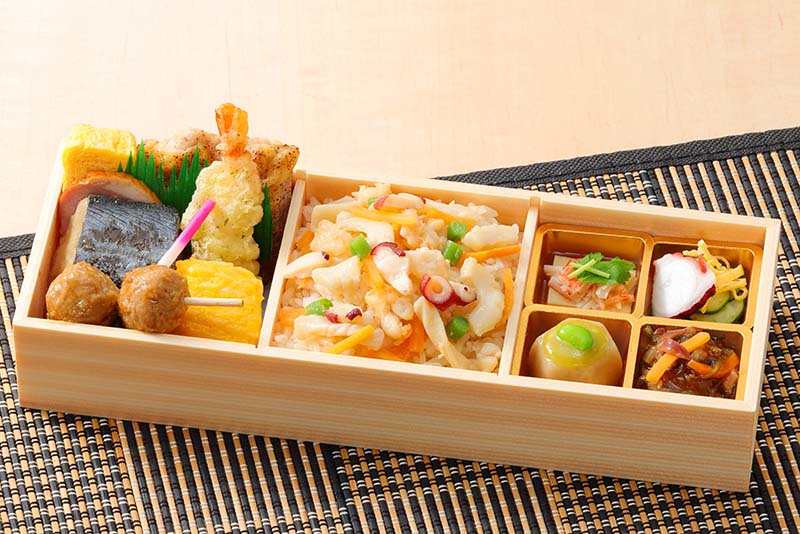 海鮮おこわ弁当